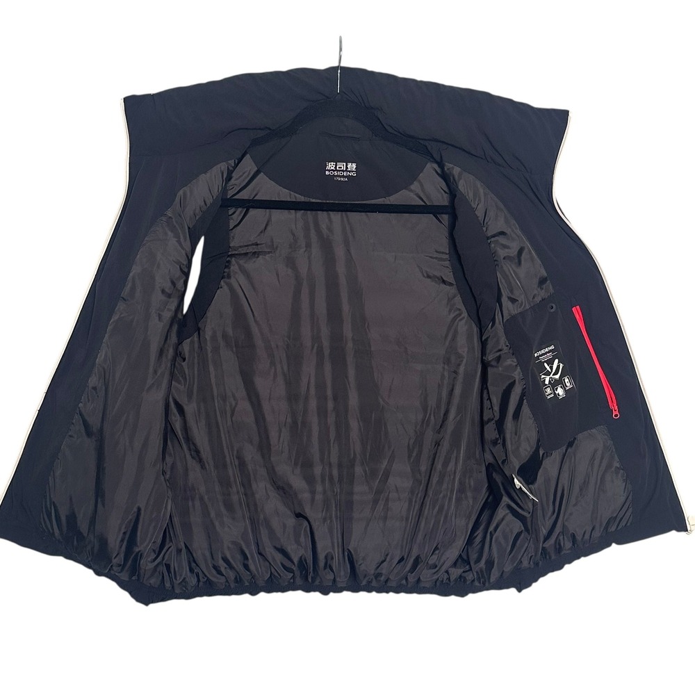 Bosideng Mens Down Puffer Vest Black Experience More Techwear Zip M Gorpcore Ski - Picture 8 of 13